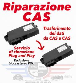Riparazione centralina CAS bmw mini r56 r60 e87