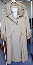 Cappotto lana beige GIULIANA TESO