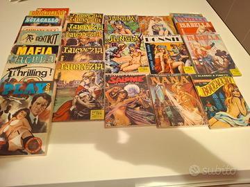 lotto fumetti erotici anni 70