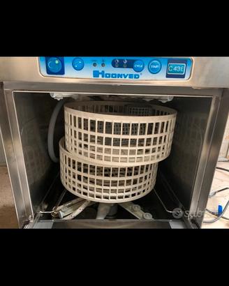 Lavabicchieri e lavapiatti sottobanco Hoonved C43E
