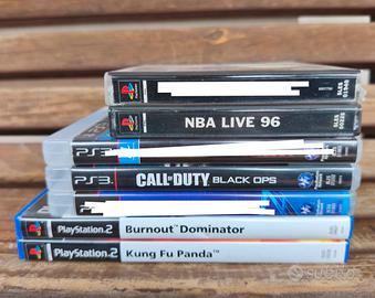Lotto giochi misti ps1 ps2 ps3