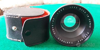 obiettivo lente close up zoom