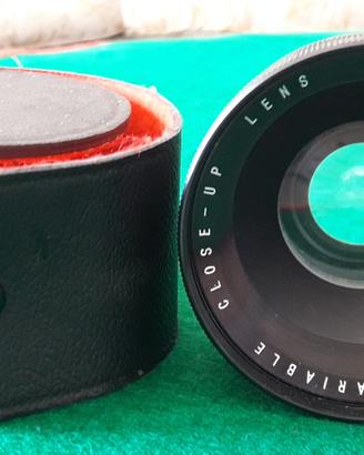 obiettivo lente close up zoom