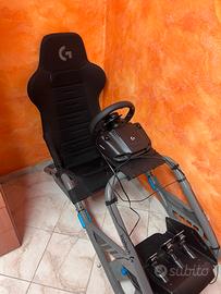 Playseat logitech con volante g923