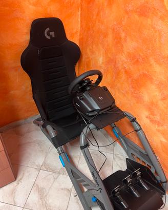 Playseat logitech con volante g923