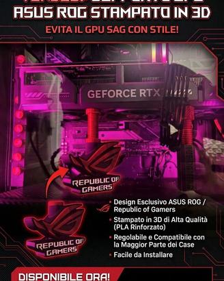 Supporto Scheda Video anti-sag Asus Rog
