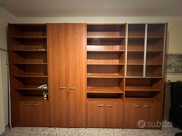 Libreria in ciliegio
