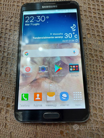 Samsung note 3 neo per pezzi di ricambio usato  Taranto