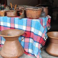 pentole e oggetti in rame