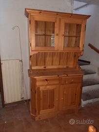 Cucina in abete bianco