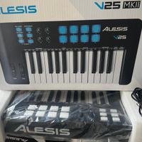 2  controller midi Alesis 25 nuovi da confezione!