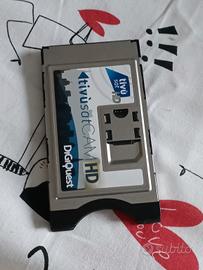 CAM TV sat HD digiquest come nuova 