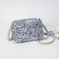 Borsa borsetta con paillettes donna ragazza moda