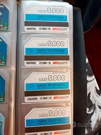 lotto n. 12 carte telefoniche 