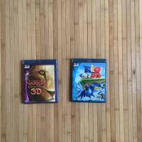 DVD 3D film Rio e Le cronache di Narnia
