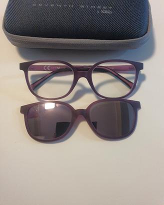 Occhiali da vista con clip sole magnetica – colore