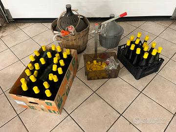 Set per imbottigliamento vino