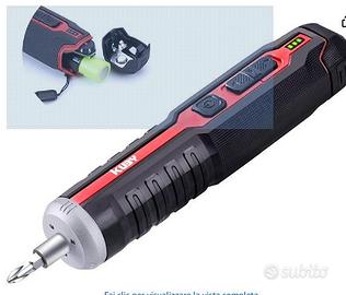 Avvitatore ikubi a batteria ricaric. con omaggio