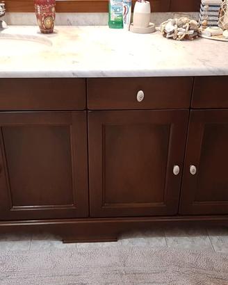 Mobile bagno legno massello