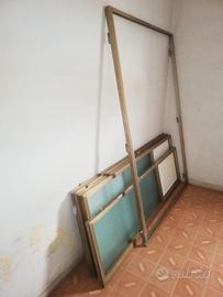 struttura in alluminio per esterno