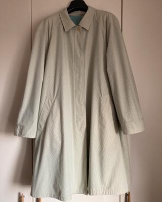 Soprabito spolverino trench vintage reversibile XL