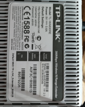 Router range extender n tp link