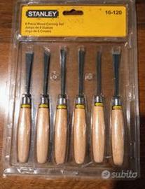 Scalpellini in legno Stanley nuovi
