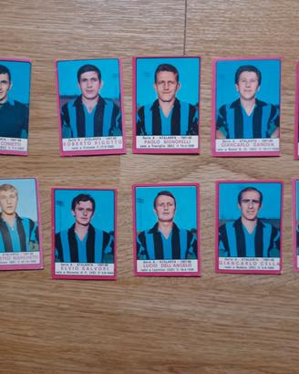 10 figurine Panini Atalanta 1967/68 da recupero