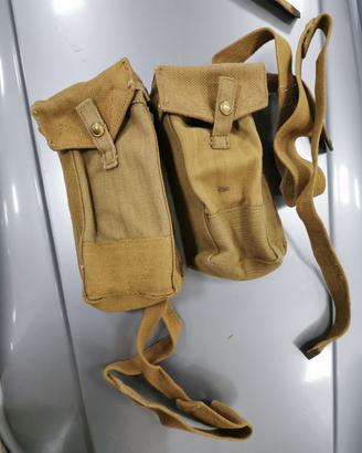 Giberne USA anni 40+fondina+valigia tattica+zaino+