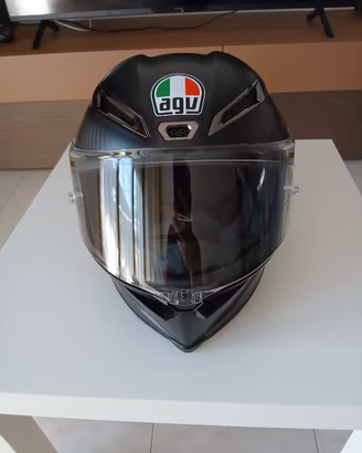 Casco moto AGV pista in carbonio