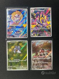 Bundle 4 carte Pokemon 30esimo anniversario