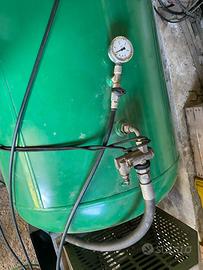 Compressore per raccolta olive