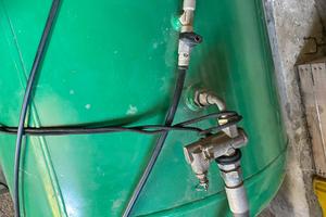 Compressore per raccolta olive