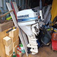 Evinrude 15 cv 4 tempi gambo lungo