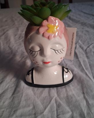 testina in ceramica 