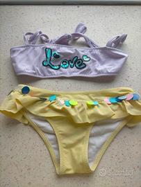 costume bagno bambina 5/6 anni 