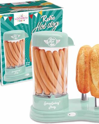 Macchina per Hot Dog Americani 12 Wurstel 2 panini