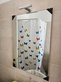 Specchio bagno con luce led