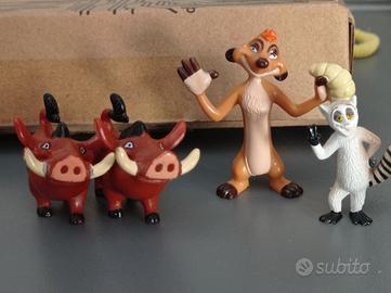 Miniature sorpresine "Madagascar" e "Re Leone"