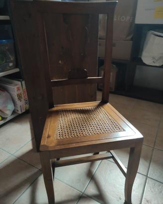 Sedie in legno 