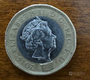 Moneta rara One Pound 2016