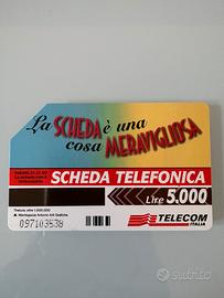 La scheda è una cosa meravigliosa