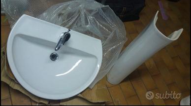 Lavabo + Colonna + Miscelatore