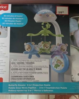 Giostrina orsetti Fisher Price