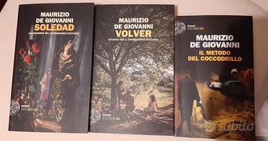3 libri Maurizio De Giovanni volver soledad metodo