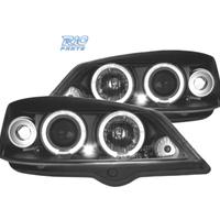 FARI PER OPEL ASTRA G 98-04 ANGEL EYES CCFL FONDO 
