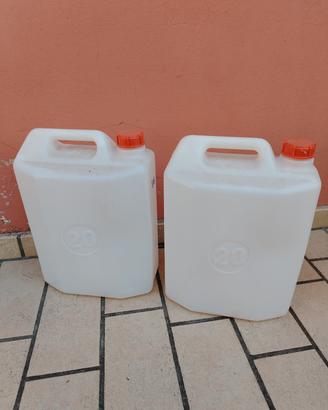 Tanica in plastica 20 litri