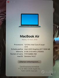 Macbook air Retina 13 (2019)