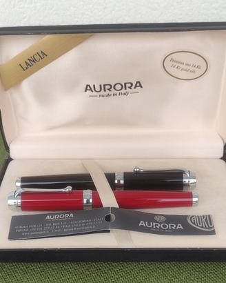 Set Stilografiche Aurora TALENTUM Pennino Oro 14Kt