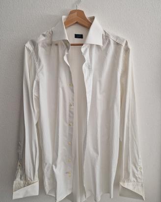 Camicia uomo CAST 100% cotone bianca per gemelli L